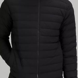 Lululemon Navigation Stretch Down Jacket, Color Black, size Large,NWT.